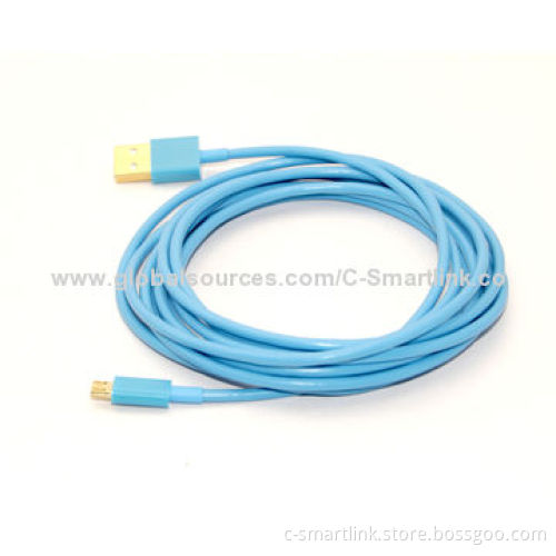 USB2.0 to Lightning Cable for iPhone with MFI, Available in White ColorNew